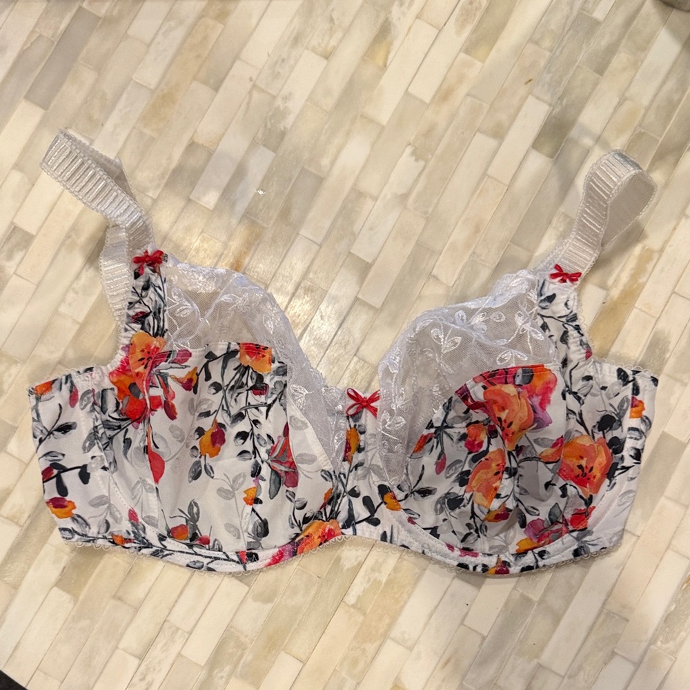 Fantasie Multicolor Floral Lace Bra